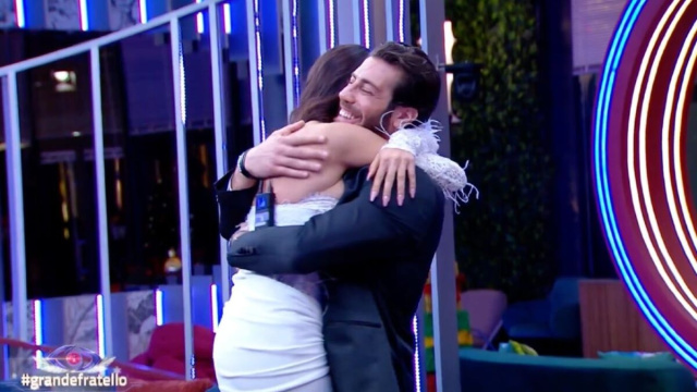 Omer Elomari e Rasha Younes &copy; Grande Fratello / Mediaset.