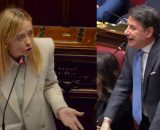 Giorgia Meloni e Giuseppe Conte (&copy; Facebook)