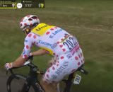 Jonas Abrahamsen, corridore della Uno-X - &copy; Screenshot Eurosport.