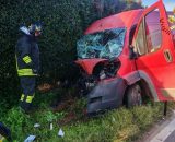 Incidente stradale - Intervento dei Vigili del Fuoco - &copy; Vigili del Fuoco Vibo Valentia