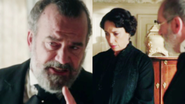 Alonso, Leocadia e Romulo in scena &copy; La Promessa.