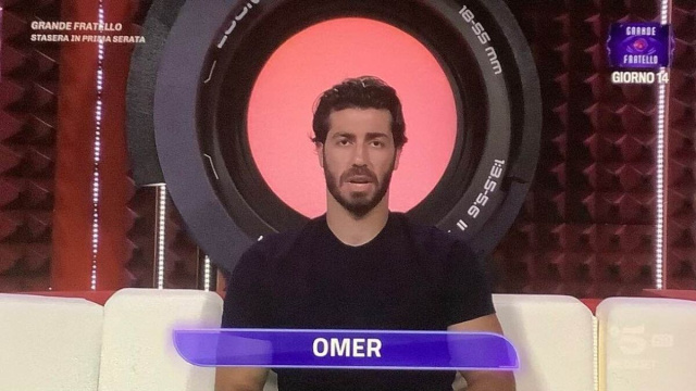 Omer Elomari &copy; Grande Fratello / Mediaset.