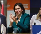 Giuseppe Conte, Elly Schlein, Giorgia Meloni (&copy; Facebook).