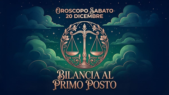 Bilancia oroscopo, immagine creata con &copy; IA.