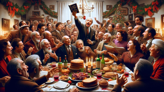 Numero 20 della Smorfia napoletana, 'a festa per l'Ariete. &copy; Immagine creata con Dall-E