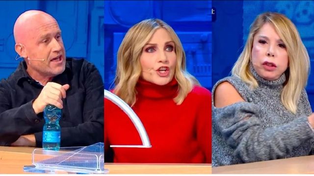 Rudy Zerbi, Lorella Cuccarini e Anna Pettinelli &copy; Canale 5.