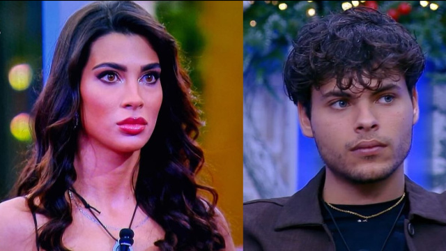 In foto Rasha e Simone, concorrenti del Grande Fratello &copy; Mediaset
