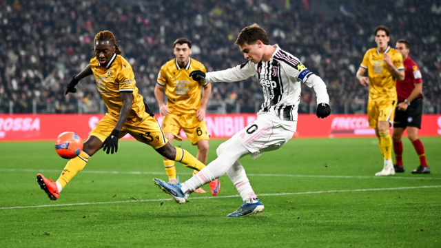 Kenan Yildiz, attaccante della Juventus. Foto © Juventus FC