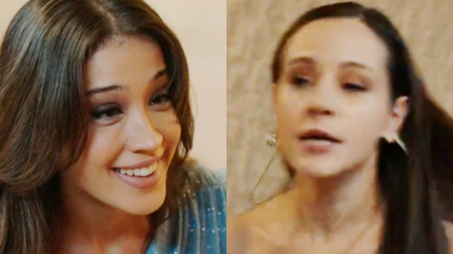 Peri e Harika in scena © La notte nel cuore - Siyah Kalp.