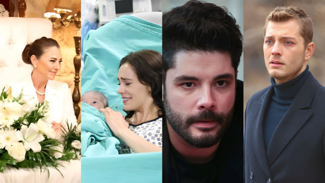 Sumru, Zuhal, Melek, Esat e Cihan - screenshot © La notte nel cuore.