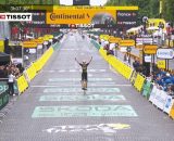 La vittoria di Wout van Aert a Parigi - &copy; Screenshot Eurosport