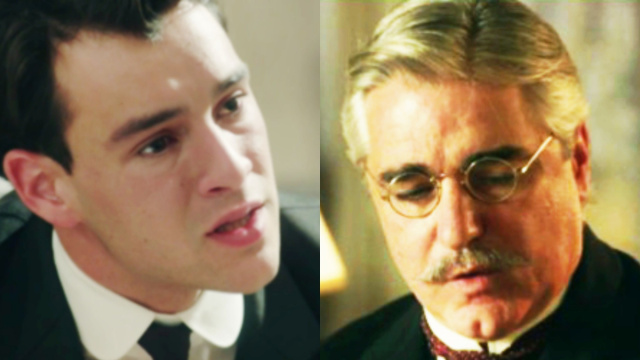 Curro e Gamarra in scena &copy; La Promessa.