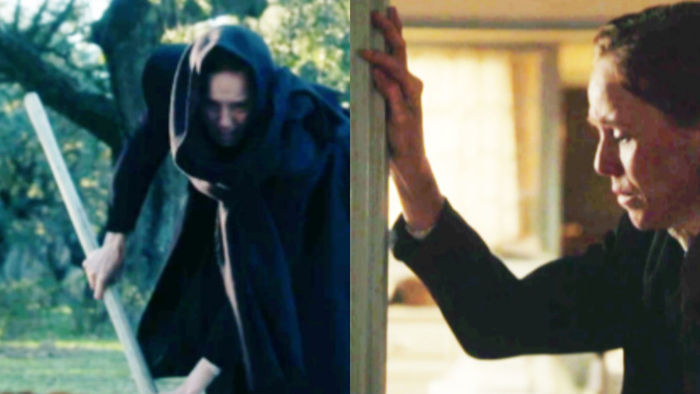 Pia dopo aver riesumato il corpo di Jana &copy; La Promessa