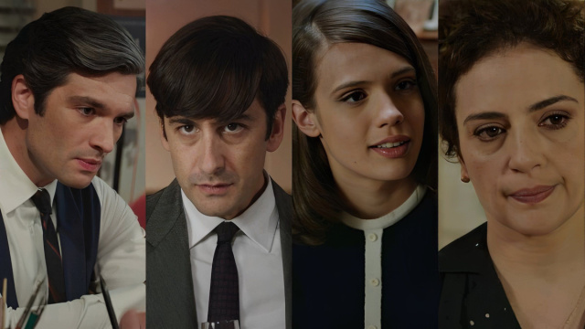 Roberto, Mario, Caterina e Concetta - screenshot &copy; Rai