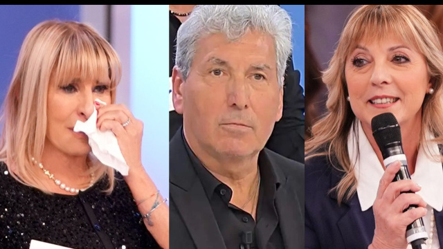 Gemma Galgani, Mario Lenti e Maria &copy; Canale 5.
