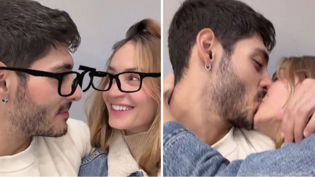 Javier Martinez e Helena Prestes &copy; TikTok