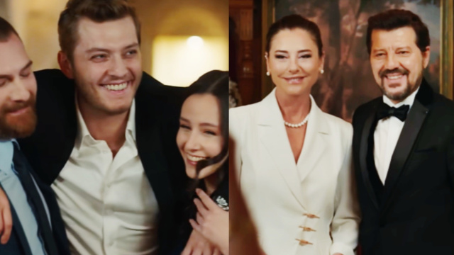 Nezim, Cihan, Haika, Sumru e Tahsin © La notte nel cuore - Siyah Kalp