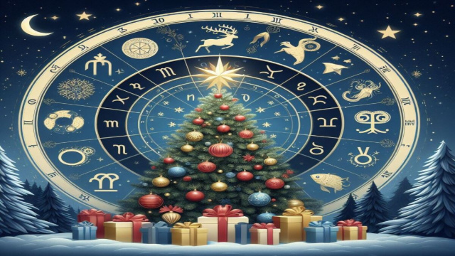 Oroscopo e Natale generato con &copy; AI Copilot