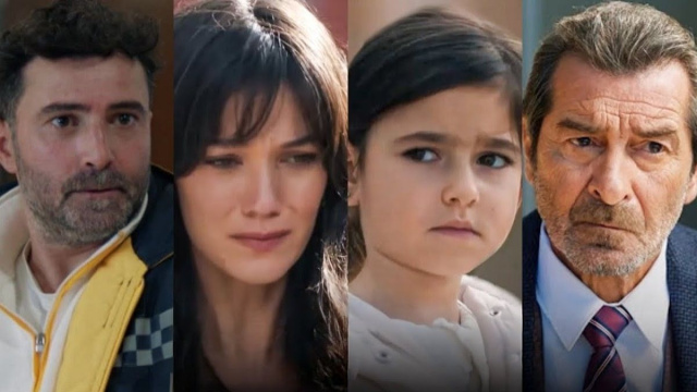 Okan, Ceylin, Mercan e Yekta - screenshot &copy; Segreti di famiglia