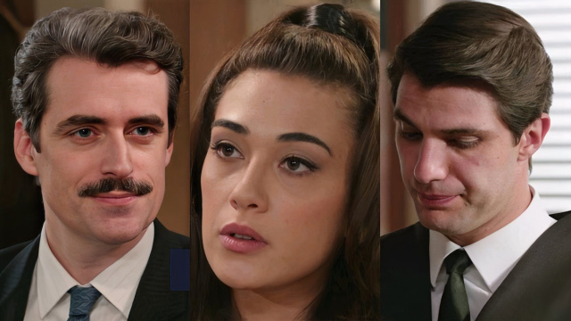 Tancredi, Rosa e Marcello - screenshot © Rai