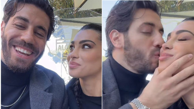 In foto Omer e Rasha del Grande Fratello &copy; TikTok.