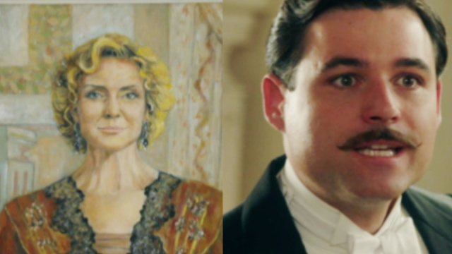 Manuel e il ritratto di Cruz © La Promessa