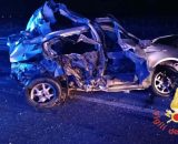 Incidente sulla Statale 106 nel catanzarese - &copy; Vigili del Fuoco