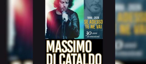 Massimo Di Cataldo celebra 30 anni di Se adesso te ne vai con un tour