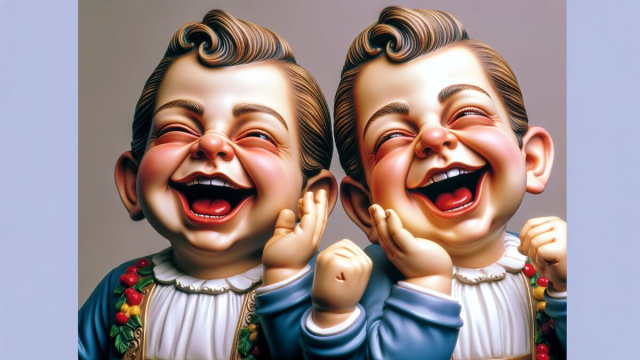 Numero 20 della Smorfia napoletana, 'a festa. &copy; Immagine creata con Dall-E