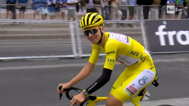 Tadej Pogacar - &copy; Screenshot Rai Sport