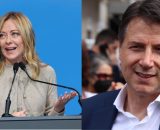Giorgia Meloni e Giuseppe Conte (© Facebook)