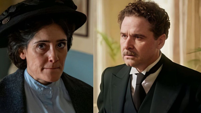 Ana e Ricardo de La Promessa &copy; Mediaset.