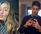 Helena Prestes e Javier Martinez &copy; Instagram.