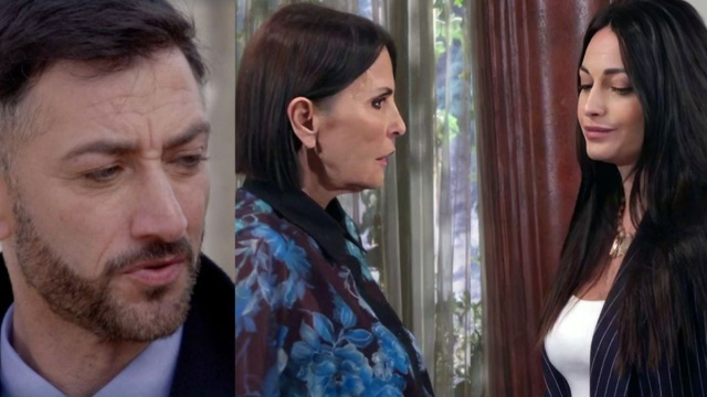 Gennaro, Marina e Antonietta - screenshot &copy; Un posto al sole.