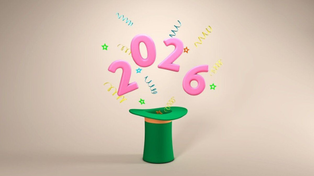 Locandina per l'oroscopo dell'anno 2026 - &copy; Pixabay IA.