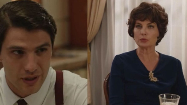 In foto Marcello e Adelaide nella soap © Rai