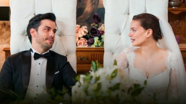 Nuh e Sevilay de La notte nel cuore © Mediaset.