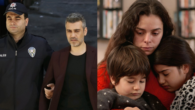 Un poliziotto, Sarp, Bahar, Doruk e Nisan- screenshot © La forza di una donna