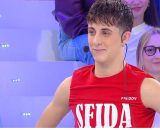 In foto Emiliano, allievo di Amici © Mediaset