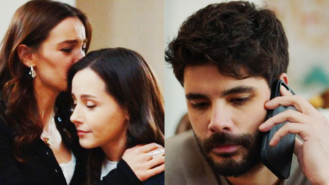 Harika, Melek ed Esat in scena © La notte nel cuore – Siyah Kalp.