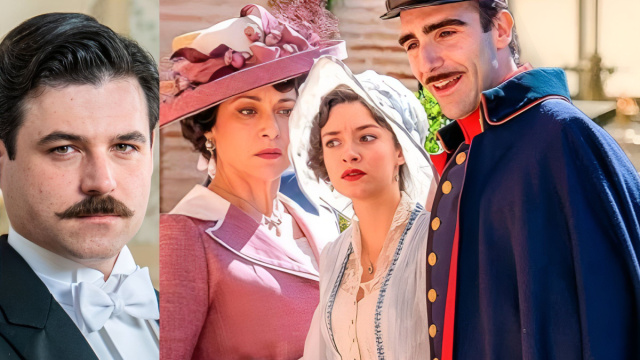 Manuel, Leocadia, Angela e Lorenzo &ndash; screenshot &copy; La Promessa.