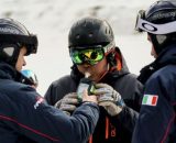 Carabinieri in azione sulle piste © Ministero difesa