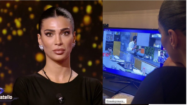 In foto Rasha e Omer al Grande Fratello &copy; Mediaset/Instagram