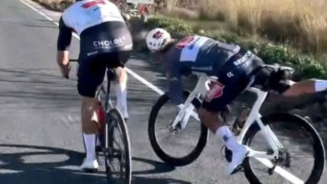 Mathieu Van der Poel - © Instagram Anatole Leboucher