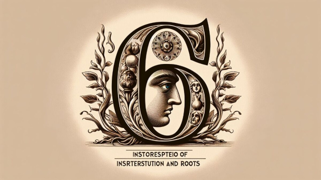 Numero 6 della Smorfia napoletana, 'chella ca guarda 'nderra', per il Toro. &copy; Immagine creata con Dall-E