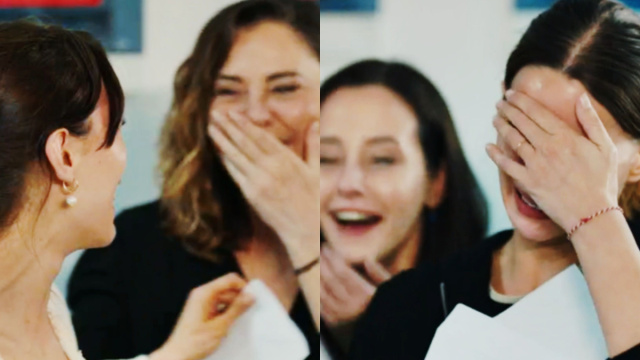 Sumru, Melek, Harika e Sevilay in scena &copy; La notte nel cuore - Siyah Kalp.