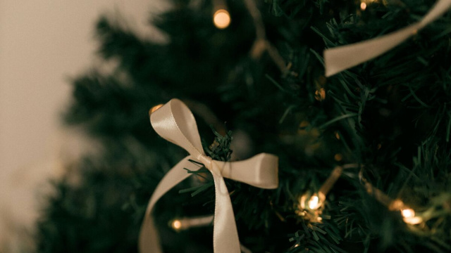 Un albero di Natale decorato – © Pexels.