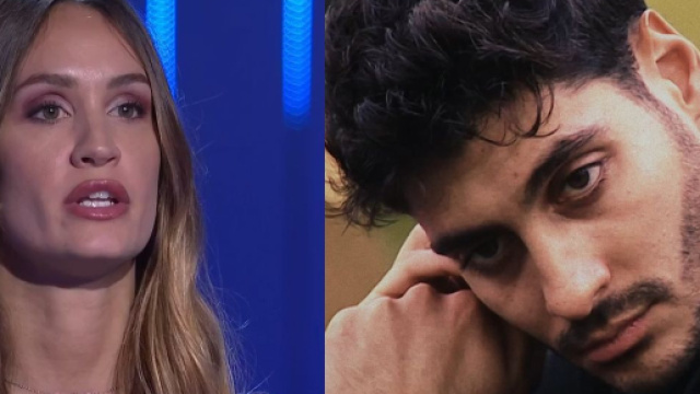 Helena Prestes e Javier Martinez - screenshot &copy; Mediaset.