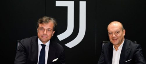 Cristiano Giuntoli e Maurizio Scanavino ©️ foto sito Juventus