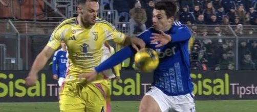 Federico Gatti, difensore della Juventus © screenshot Dazn